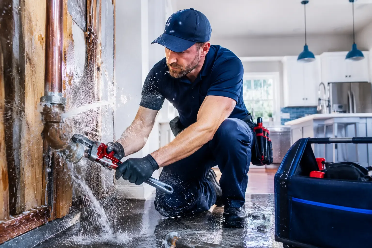 Local emergency pipe repair professionals in Bassfield, MS